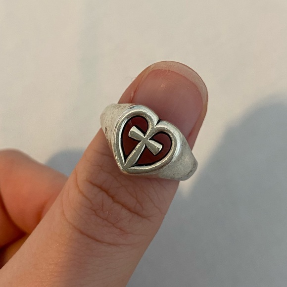 JAMES AVERY cross ring - Picture 2 of 2